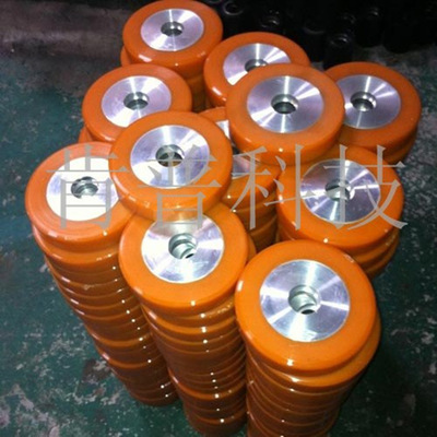 聚氨酯CPU包膠輪 彈性體腳輪 導輪 傳輸輪 工業(yè)設備輪 耐磨 抗壓